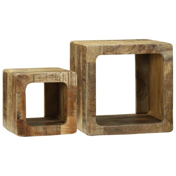TV Enhet 36x36x30 cm Massivt Trä Mangoträ