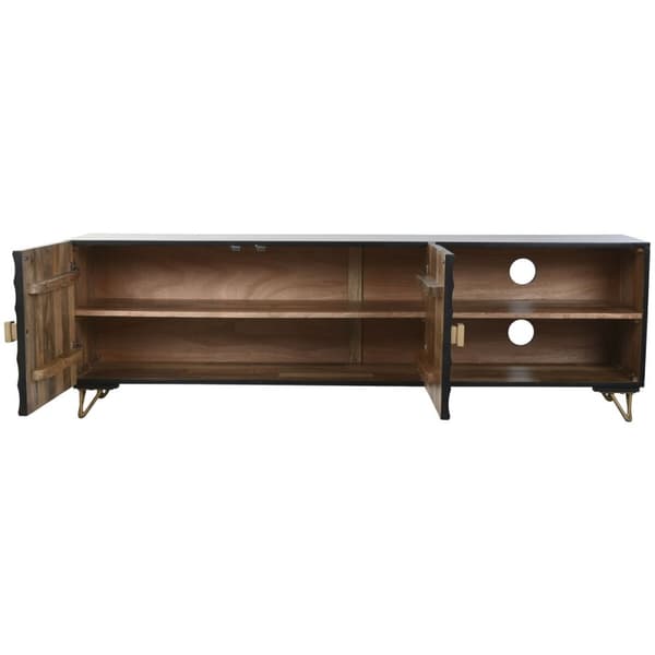 møbler Home ESPRIT Sort 160 x 40 x 50 cm