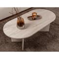 Miniatyrbild 4 av 8: Table basse ovale L119 cm - IRIS