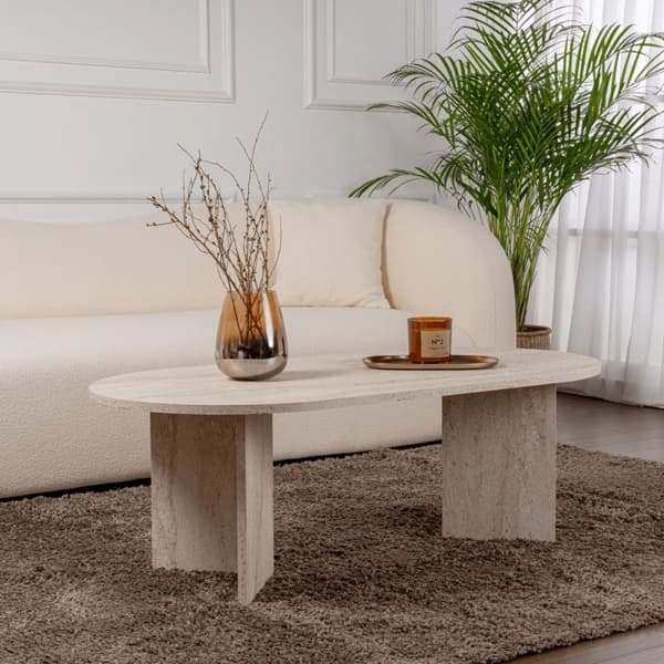 Table basse ovale L119 cm - IRIS