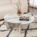 Miniatyrbild 3 av 10: Lot de 2 tables basses L90 cm - ORION
