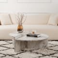 Miniatyrbild 9 av 10: Lot de 2 tables basses L90 cm - ORION