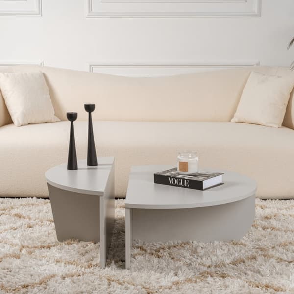 Lot de 2 tables basses L90 cm - ORION
