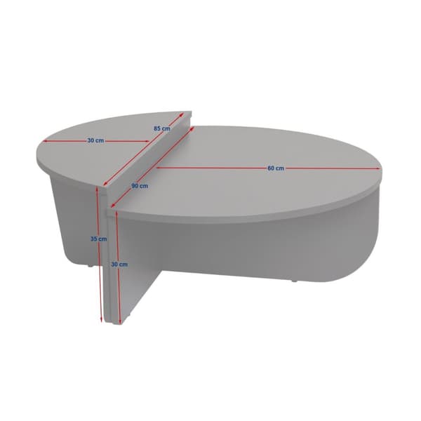 Lot de 2 tables basses L90 cm - ORION