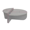 Miniatyrbild 10 av 10: Lot de 2 tables basses L90 cm - ORION