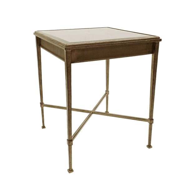 Bout de canapé avec bandeau mouluré L45 cm - ANTOINETTE