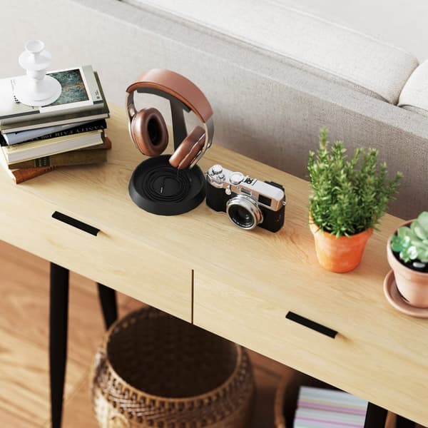 Rootz Scandinavian Console Table - Indgangskonsol - smal indgangsbord - Rummelig bordplads - 100 cm x 30 cm x 80,5 cm
