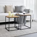 Miniatyrbilde 8 av 8: Sett med 2 bord Confortime (2 enheter)