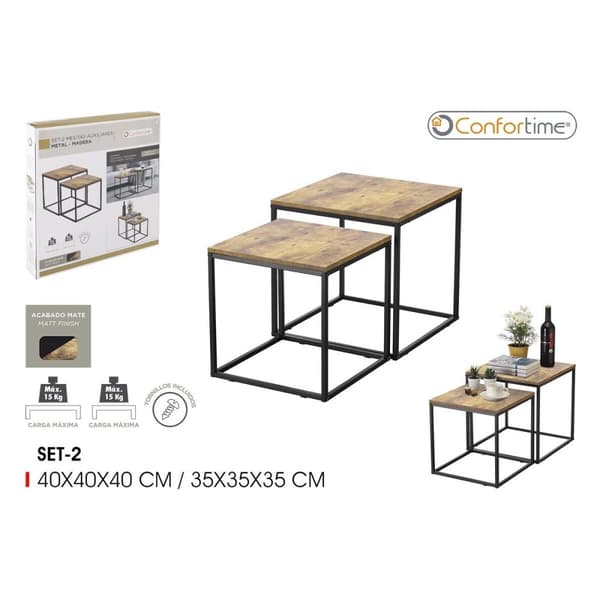 Set of 2 tables Confortime (2 osaa)