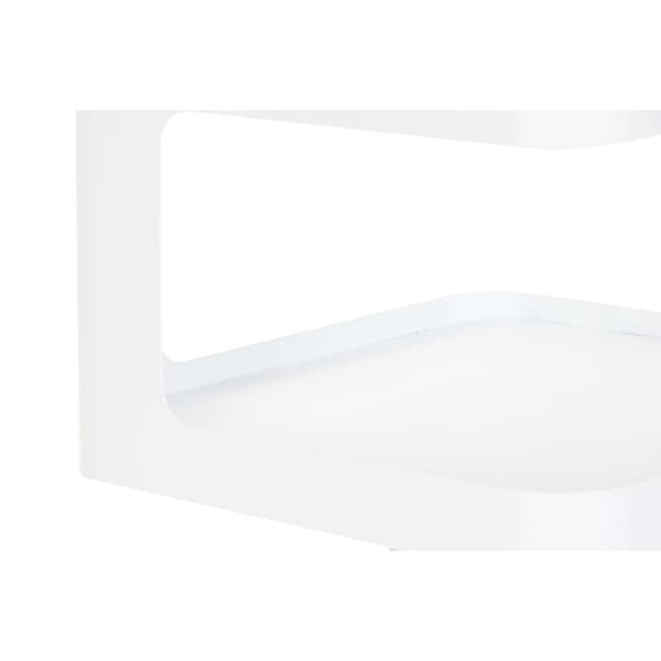 Sidobord Home ESPRIT Vit 40 x 40 x 54 cm