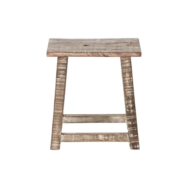 Sidobord Home ESPRIT Vit Brun 45 x 25 x 51 cm