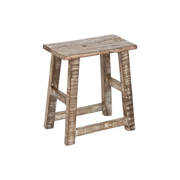 Sidobord Home ESPRIT Vit Brun 45 x 25 x 51 cm