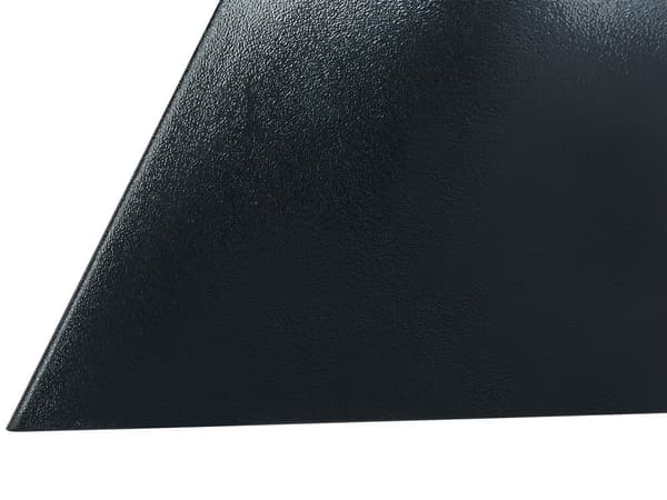 Sidebord Svart Trekantet Geometrisk Form Endebord i Plast Aksentbord