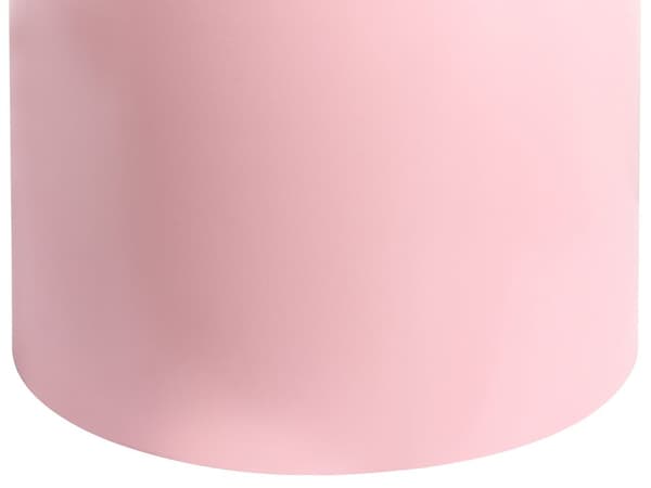 Sidebord Pastellrosa Metall Rund Geometrisk Form Endebord Aksentbord
