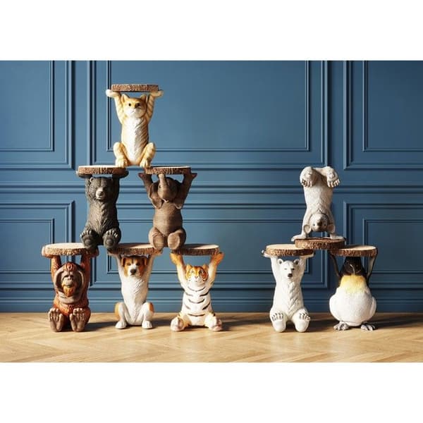 Bordsduk Djurdörr Katt Kare Design