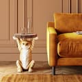 Miniatyrbild 2 av 5: Bordsduk Djurdörr Katt Kare Design