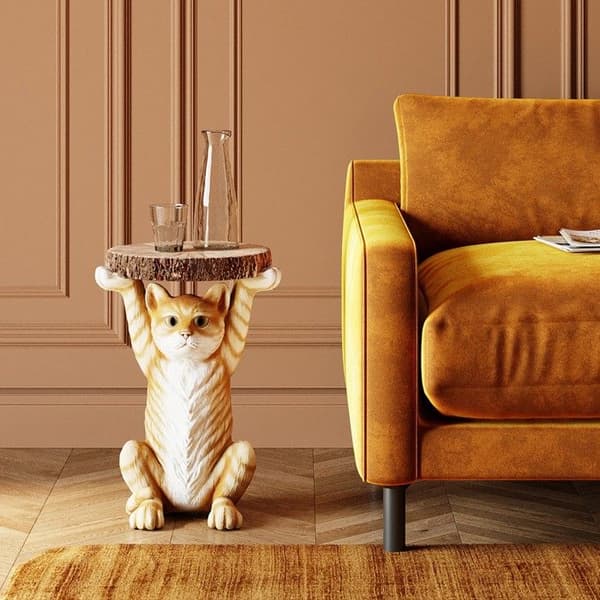 Bordsduk Djurdörr Katt Kare Design