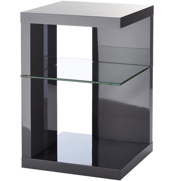 Sidobord - HOMETRENDS4YOU - Blank vit - Modernt - Design - 40 x 60 x 40 cm