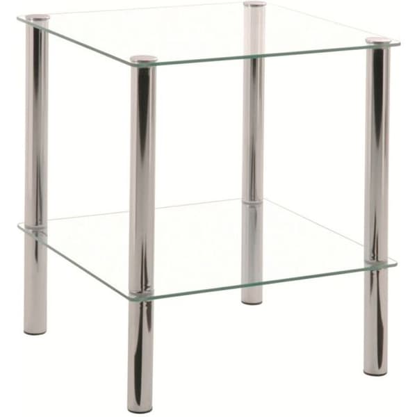 Sidobord - Swithome - Mage - Transparent härdat glas - Modernt - Design