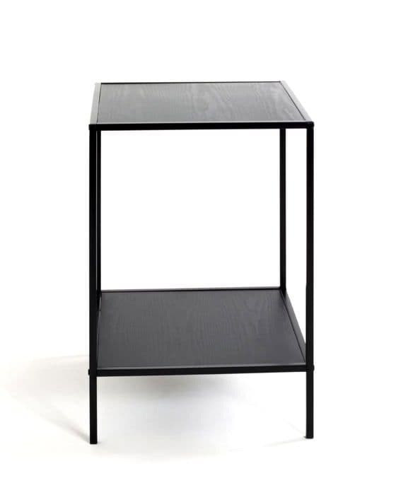 Haku möbel - 23561 - Haku Mobel Soffbord, Mdf, Svart, L 40 x D 40 x H 60 cm