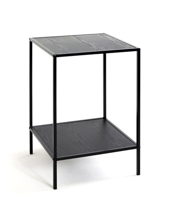 Haku möbel - 23561 - Haku Mobel Soffbord, Mdf, Svart, L 40 x D 40 x H 60 cm