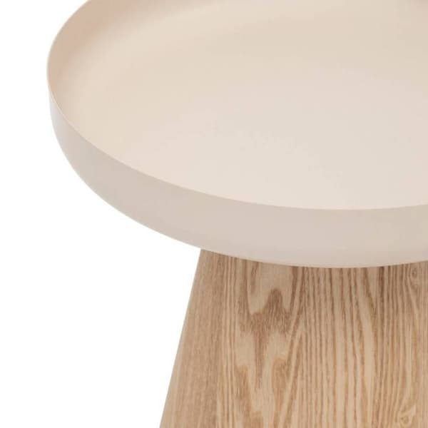 Sidobord "Hercyna" beige 41,840x40cm - Atmosphera inredningsdesign - Beige