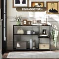 Miniatyrbild 6 av 9: Konsolbord, 110x30x75 cm, Svart