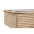 Pikkukuva 3 / 7: Sivupöytä DKD Home Decor 100 x 40 x 76 cm Kullattu Vaaleanruskea Paolownia wood Puu MDF