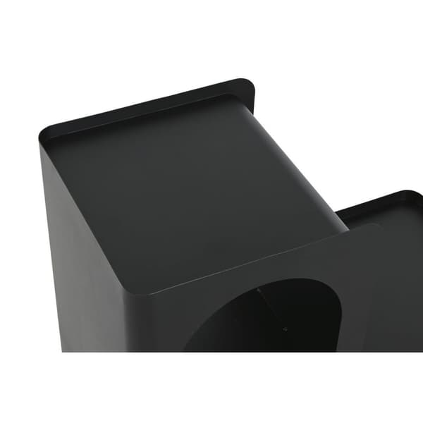 Sidobord Home ESPRIT Svart Metall 60 x 30 x 60 cm