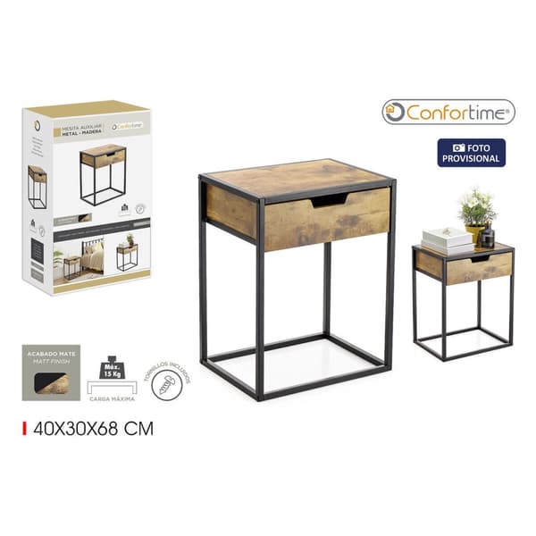 Sidobord Confortime 40 x 30 x 68 cm (2 antal)