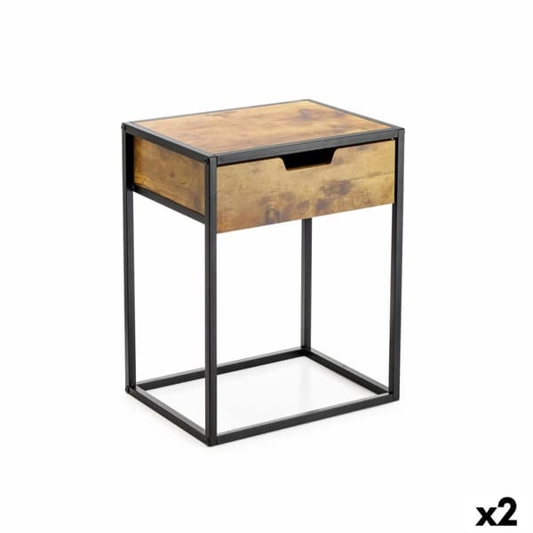 Sidobord Confortime 40 x 30 x 68 cm (2 antal)