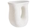 Miniatyrbilde 1 av 8: Sidebord med Terrazzo-effekt i Off-White MgO Glassfiber 42 x 28 cm UV-beis Rust Vann Vindbestandig Boho Moderne Utendørs Stue