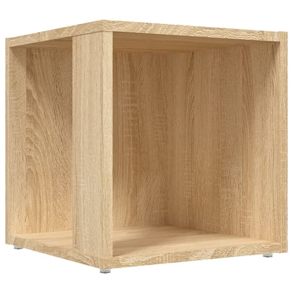 Sidobord sonoma-ek 33x33x34,5 cm konstruerat trä