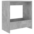 Miniatyrbild 2 av 2: Sidobord betonggrå 50x26x50 cm konstruerat trä
