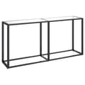 Miniatyrbild 2 av 2: Konsolbord transparent 160x35x75,5 cm härdat glas