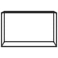 Miniatyrbild 2 av 2: Konsolbord svart 120x35x75 cm härdat glas