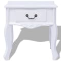 Miniatyrbild 2 av 2: Nattduksbord MDF vit