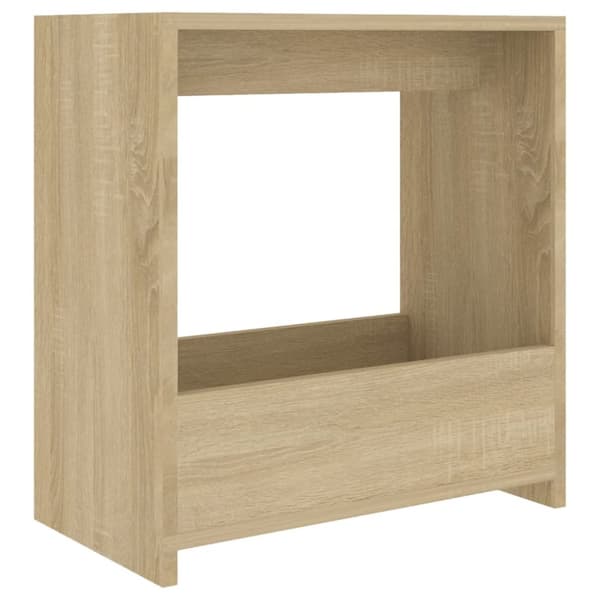 Sidobord sonoma-ek 50x26x50 cm konstruerat trä