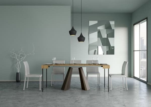 Konsolutökbar 90x40/300 cm Diamante Ek Natur ram Björn