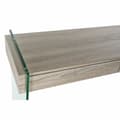 Miniatyrbild 3 av 4: Sidobord DKD Home Decor Transparent Naturell Trä Glas Trä MDF 120 x 40 x 76 cm