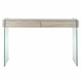 Miniatyrbild 1 av 4: Sidobord DKD Home Decor Transparent Naturell Trä Glas Trä MDF 120 x 40 x 76 cm