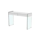 Miniatyrbilde 1 av 2: Konsoll DKD Home Decor Hvit Gjennomsiktig Krystall Tre MDF 120 x 40 x 76 cm (1 enheter)