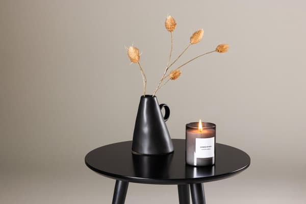 FURNLUX SIVUPÖYTÄ ASKIM MUSTA 48CM