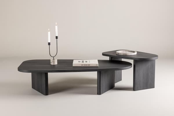 FURNLUX SIVUPÖYTÄ GRONVIK MUSTA 45CM