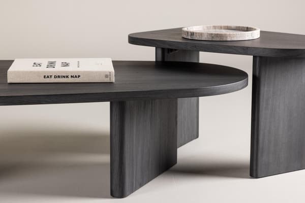 FURNLUX SIVUPÖYTÄ GRONVIK MUSTA 45CM