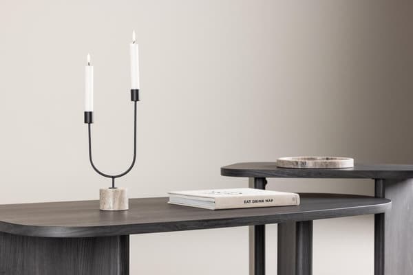 FURNLUX SIVUPÖYTÄ GRONVIK MUSTA 45CM