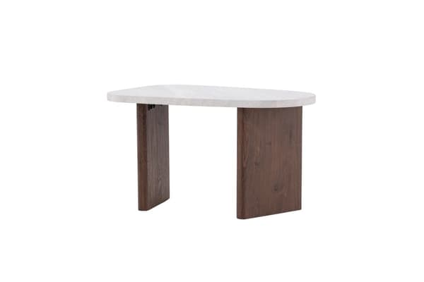 FURNLUX SIDOBORD GRONVIK VALNÖT & MARMORGRÅ 45CM