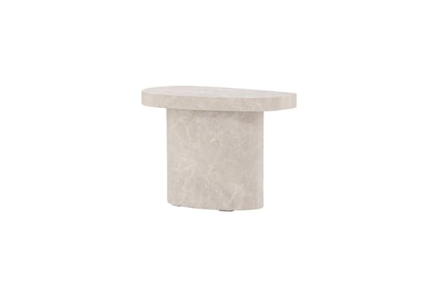 FURNLUX SIVUPÖYTÄ BASTAD MARMORI HARMAA 30CM