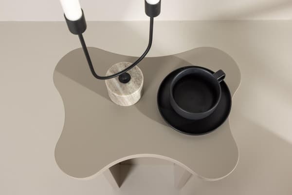 FURNLUX SIVUPÖYTÄ MOLDE BEIGE 30CM
