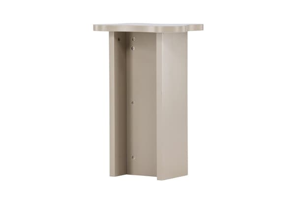 FURNLUX SIVUPÖYTÄ MOLDE BEIGE 30CM